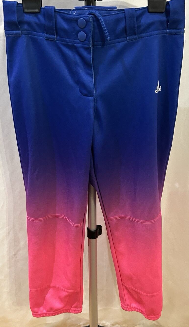 Adidas Girls Destiny Ombre Softball Pants size M